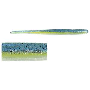Roboworm Fat Straight Tail Worm - Green Shiner, 6in