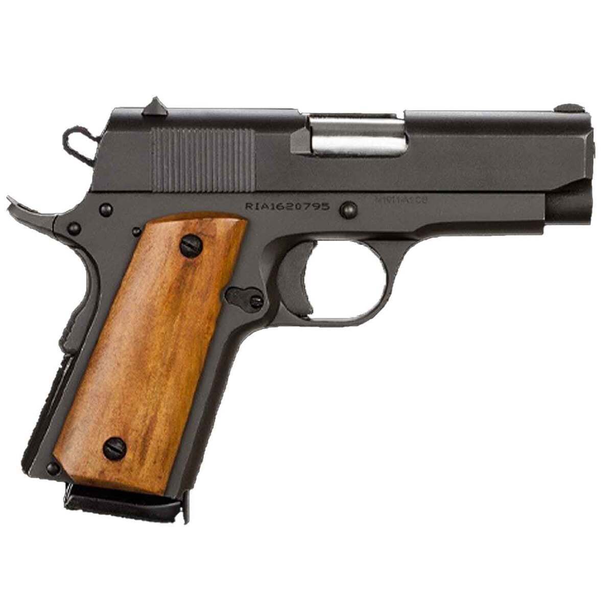 Rock Island Armory GI Standard 45 Auto (ACP) 3.5in Black Parkerized Pistol - 7+1 Rounds - Black Rock Island Armory GI Standard 45 Auto (ACP) 3.5in Black Parkerized Pistol - 7+1 Rounds - Black