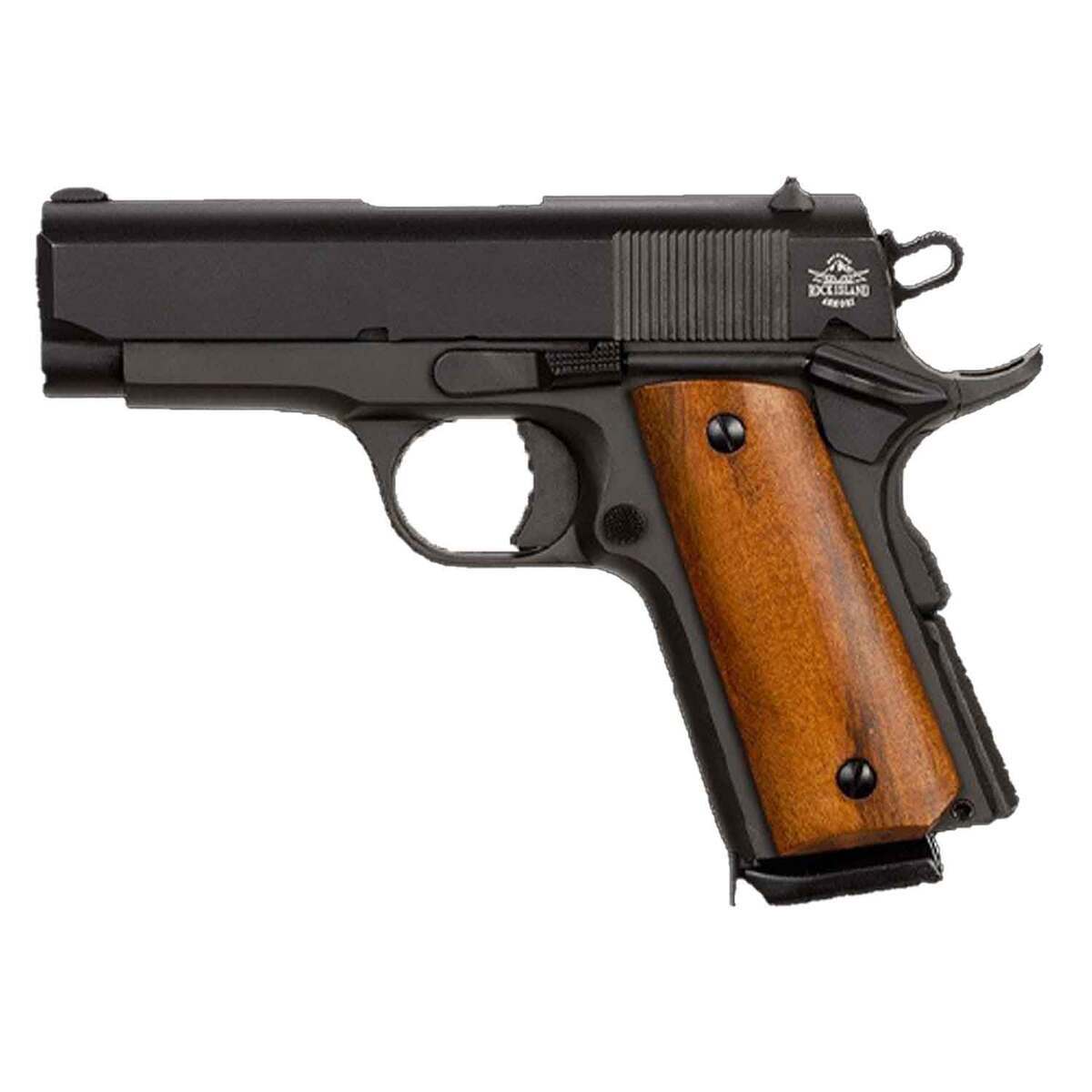 Rock Island Armory GI Standard 45 Auto (ACP) 3.5in Black Parkerized Pistol - 7+1 Rounds - Black Rock Island Armory GI Standard 45 Auto (ACP) 3.5in Black Parkerized Pistol - 7+1 Rounds - Black