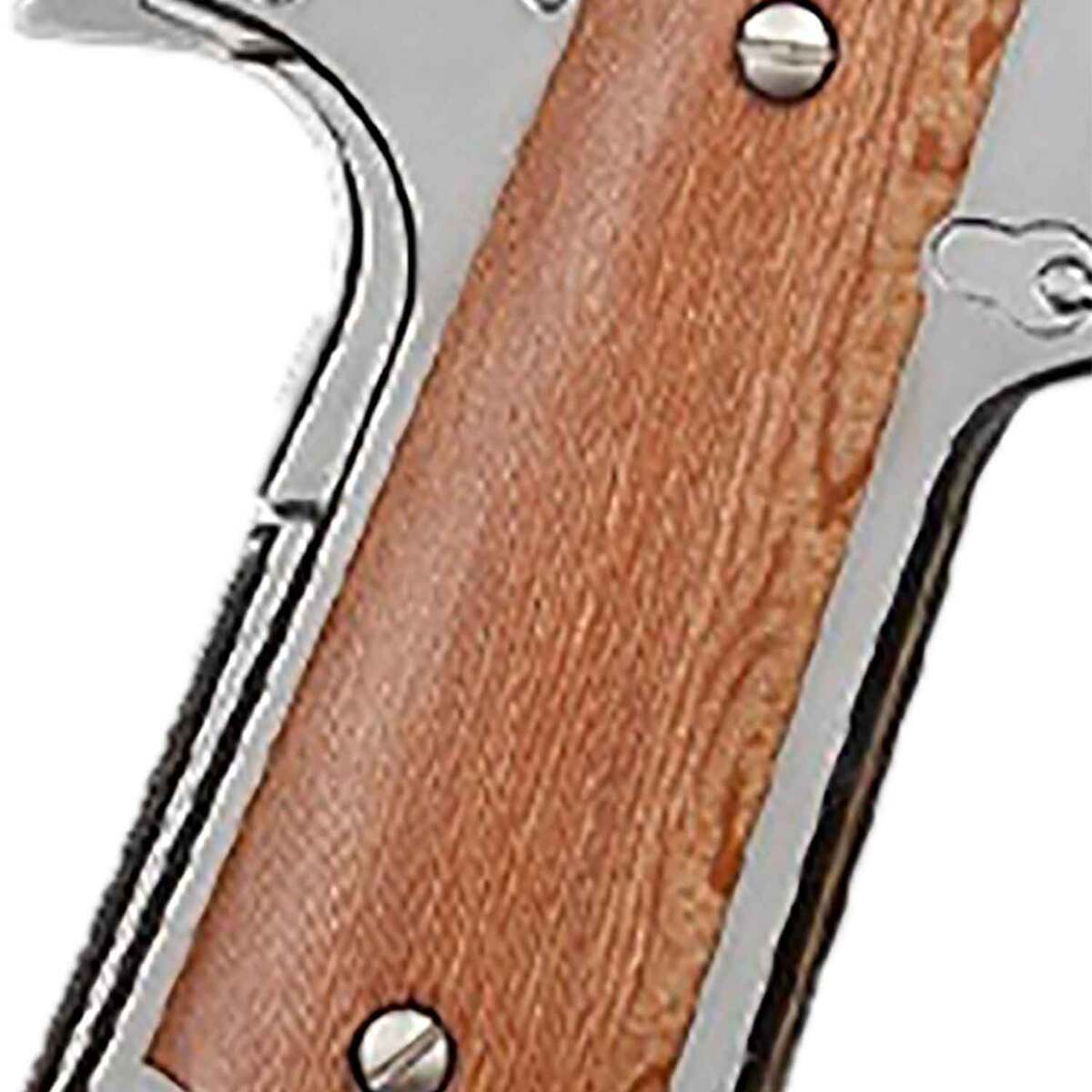 Rock Island Armory M 1911 GI Standard FS 45 Auto (ACP) 5in Nickel Pistol - 8+1 Rounds - Grey Rock Island Armory M 1911 GI Standard FS 45 Auto (ACP) 5in Nickel Pistol - 8+1 Rounds - Grey
