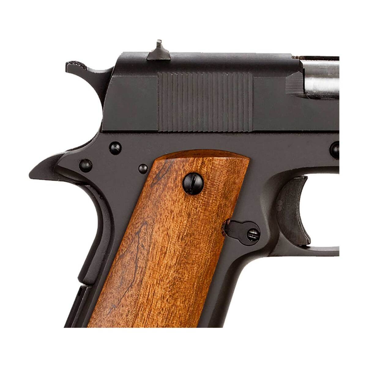 Rock Island Armory M1911 A1 GI Standard 45 Auto (ACP) 4in Black Parkerized Pistol - 8+1 Rounds - Black Rock Island Armory M1911 A1 GI Standard 45 Auto (ACP) 4in Black Parkerized Pistol - 8+1 Rounds - Black