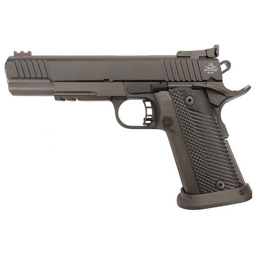 Rock Island Armory M1911-A2 FS 22 TCM 5in Black Parkerized Pistol - 17+1 Rounds - Black - Rock Island Armory