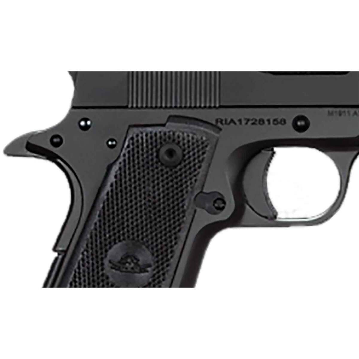 Rock Island Armory M1911 GI Standard FS 45 Auto (ACP) 5in Parkerized Pistol - 8+1 Rounds - Black Rock Island Armory M1911 GI Standard FS 45 Auto (ACP) 5in Parkerized Pistol - 8+1 Rounds - Black