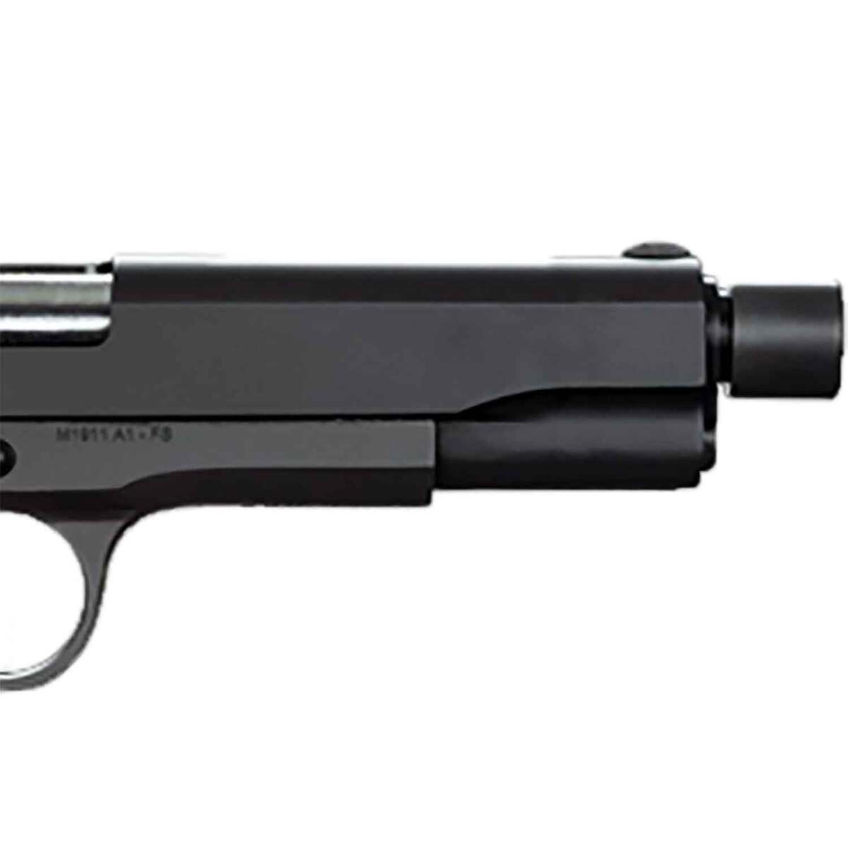 Rock Island Armory M1911 GI Standard FS 45 Auto (ACP) 5in Parkerized Pistol - 8+1 Rounds - Black Rock Island Armory M1911 GI Standard FS 45 Auto (ACP) 5in Parkerized Pistol - 8+1 Rounds - Black