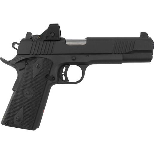 ROCK Island Armory M1911 Standard With Optic 45 Auto (acp) 5in Parkerized Pistol - 8+1 Rounds - Black Fullsize