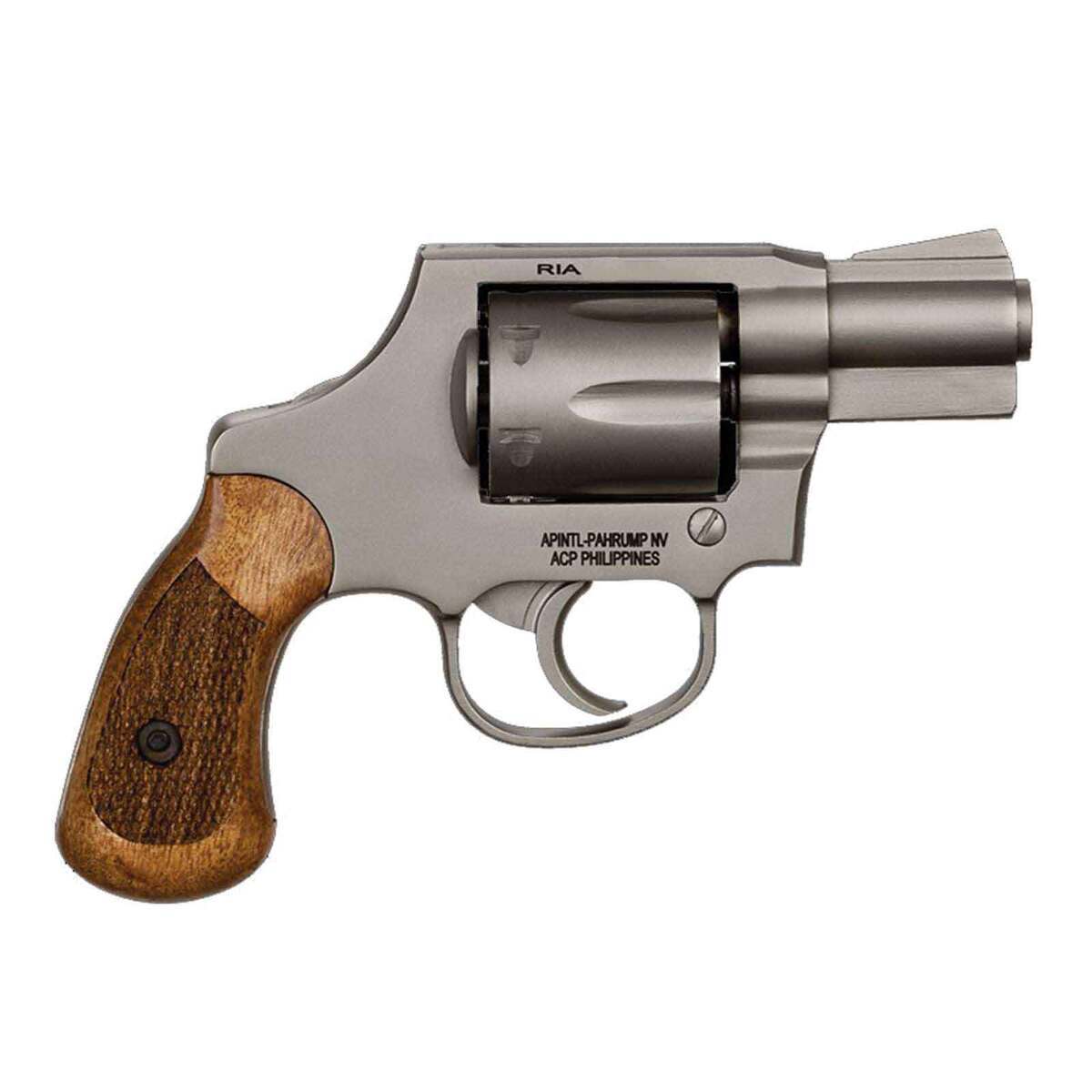 Rock Island Armory M206 38 Special 2in Nickel Revolver - 6 Rounds ...