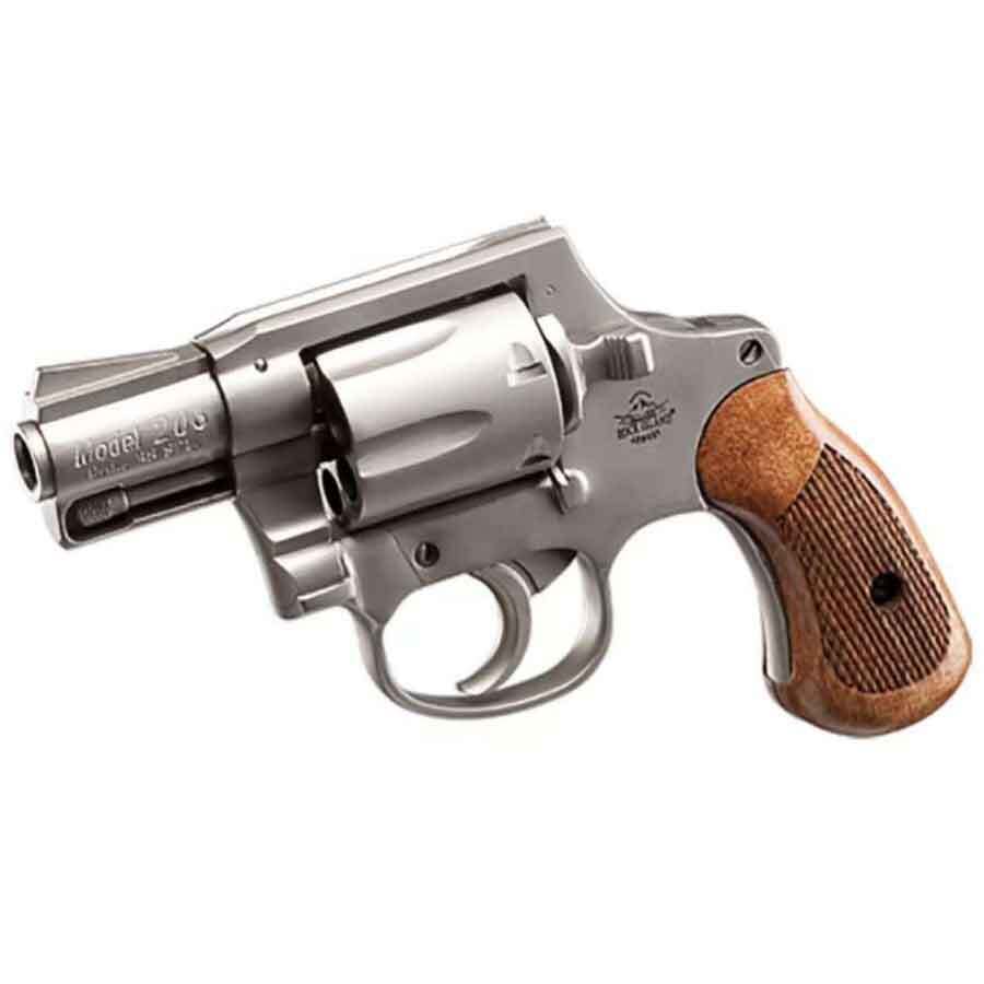 Rock Island Armory M206 38 Special 2in Nickel Revolver - 6 Rounds Rock Island Armory M206 38 Special 2in Nickel Revolver - 6 Rounds