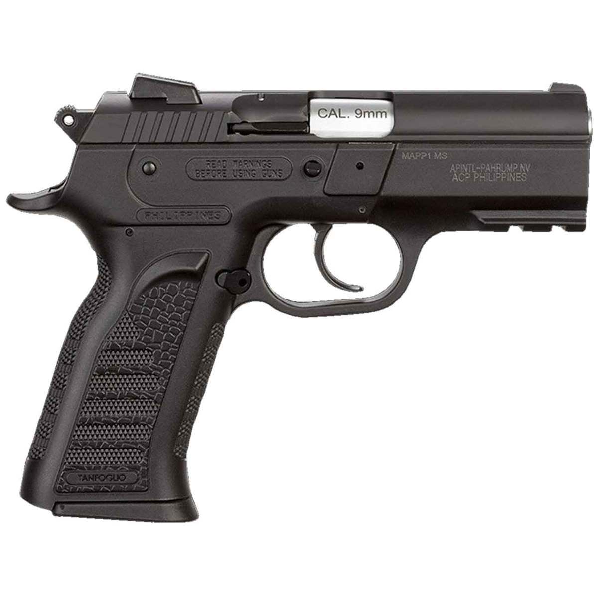 Rock Island Armory MAPP MS 9mm Luger 3.66in Parkerized Pistol - 16+1 Rounds Rock Island Armory MAPP MS 9mm Luger 3.66in Parkerized Pistol - 16+1 Rounds