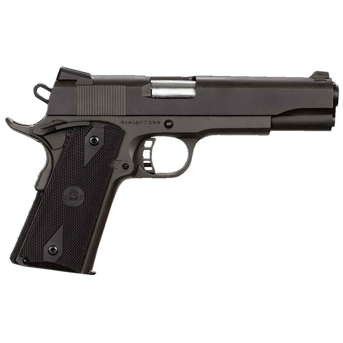 Rock Island Armory Rock Standard 45 Auto (ACP) 5in Nickel Pistol - 8+1 Rounds Rock Island Armory Rock Standard 45 Auto (ACP) 5in Nickel Pistol - 8+1 Rounds