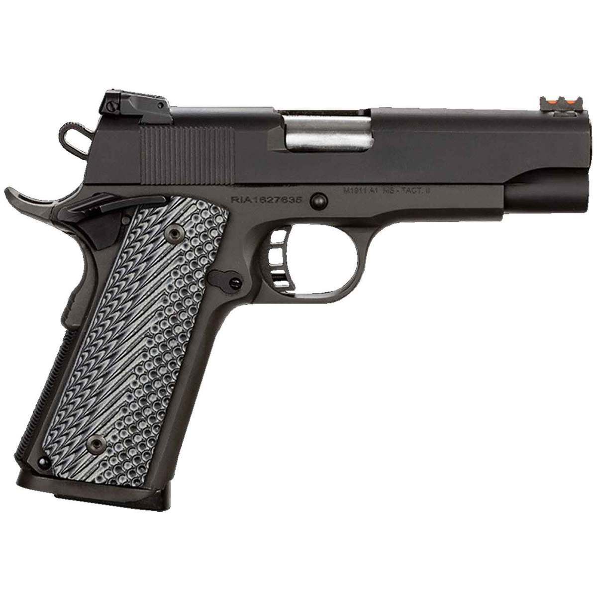 Rock Island Armory Rock Ultra MS 45 Auto (ACP) 4.25in Black Parkerized Pistol - 8+1 Rounds - Black Rock Island Armory Rock Ultra MS 45 Auto (ACP) 4.25in Black Parkerized Pistol - 8+1 Rounds - Black