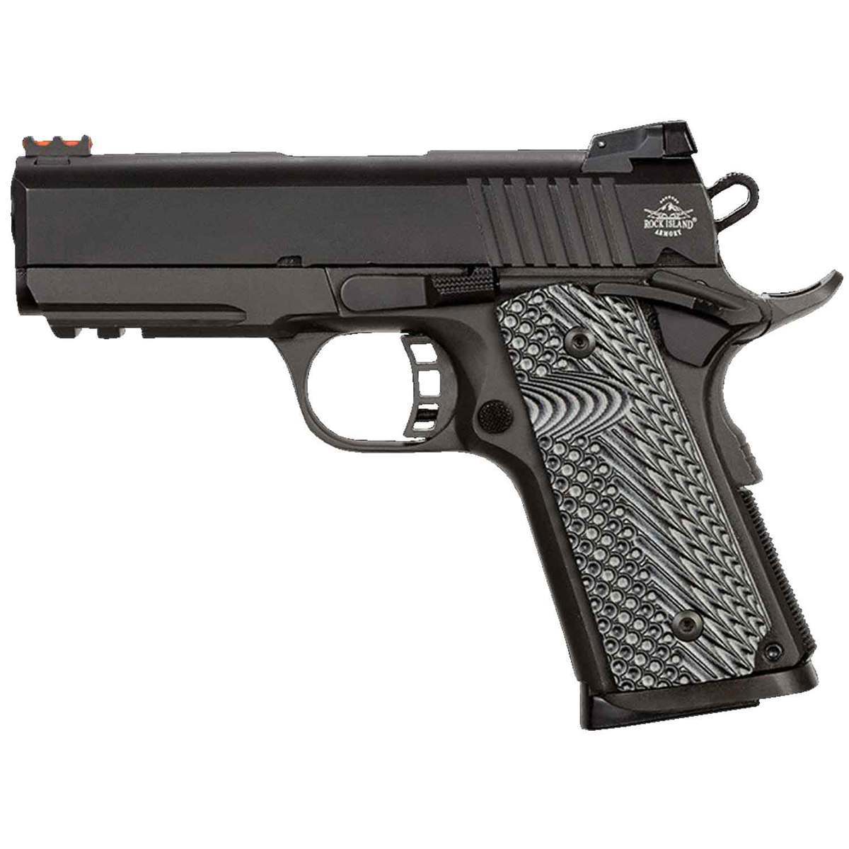 Rock Island Armory Tac Ultra 9mm Luger 3.5in Black Parkerized Pistol - 8+1 Rounds - Black Rock Island Armory Tac Ultra 9mm Luger 3.5in Black Parkerized Pistol - 8+1 Rounds - Black