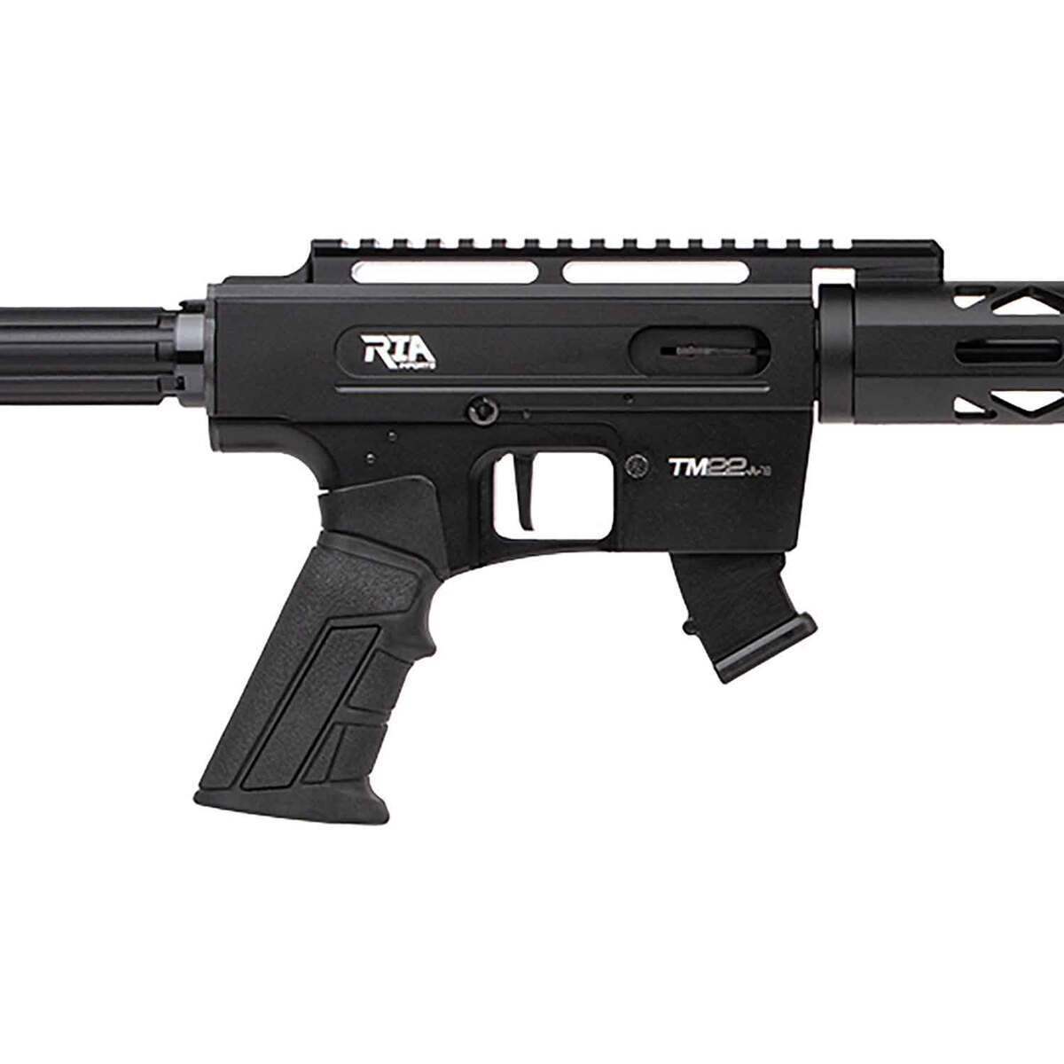 Rock Island Armory TM22 22 Long Rifle 18in Black Anodized Semi