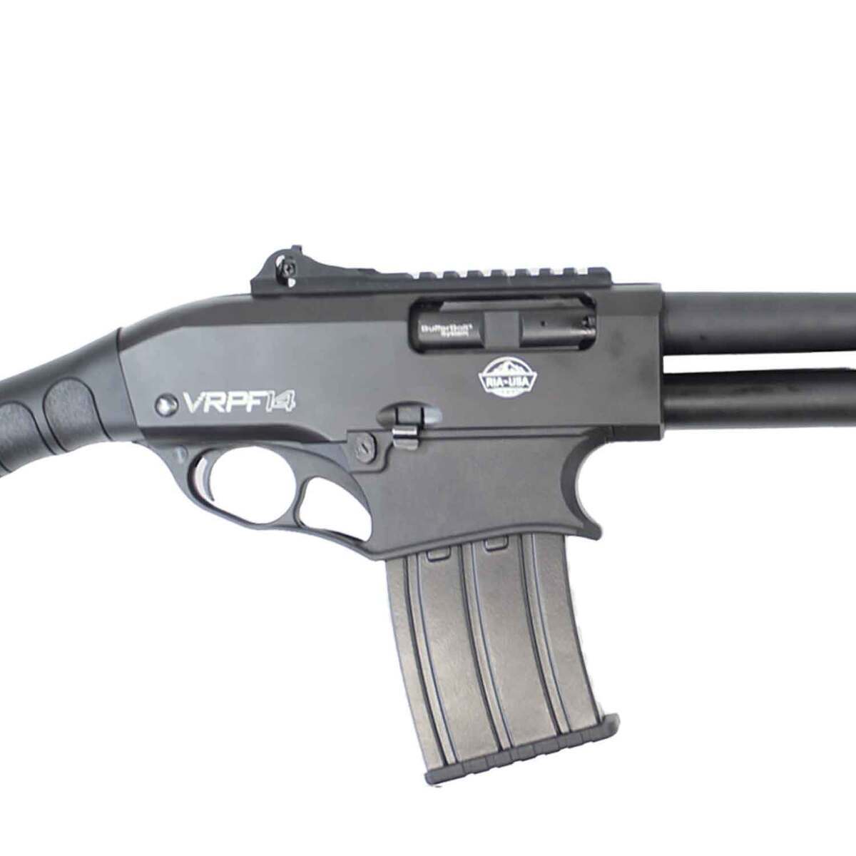 Rock Island Armory VRPF14 Blued/Blacked 12 Gauge 3in Pump Action Firearm - 14.1in - Black Rock Island Armory VRPF14 Blued/Blacked 12 Gauge 3in Pump Action Firearm - 14.1in - Black