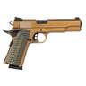 Rock Island Armory M1911-A1 FS Tactical 45 Auto (ACP) 5in Burnt Bronze/Green Pistol - 8+1 Rounds - Brown