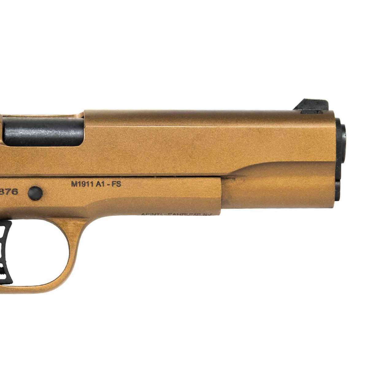 Rock Island Armory M1911-A1 FS Tactical 45 Auto (ACP) 5in Burnt Bronze/Green Pistol - 8+1 Rounds - Burnt Bronze/Green Rock Island Armory M1911-A1 FS Tactical 45 Auto (ACP) 5in Burnt Bronze/Green Pistol - 8+1 Rounds - Burnt Bronze/Green