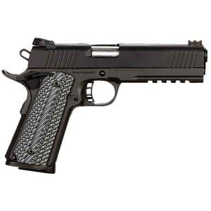 Rock Island M1911-A1 TAC Ultra FS 45 Auto (ACP) 5in Black Pistol - 8+1 Rounds