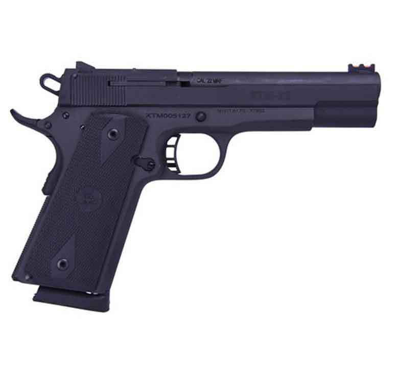 Rock Island M1911 A1 XT Magnum 22 WMR (22 Mag) 5in Matte Black Pistol - 14+1
