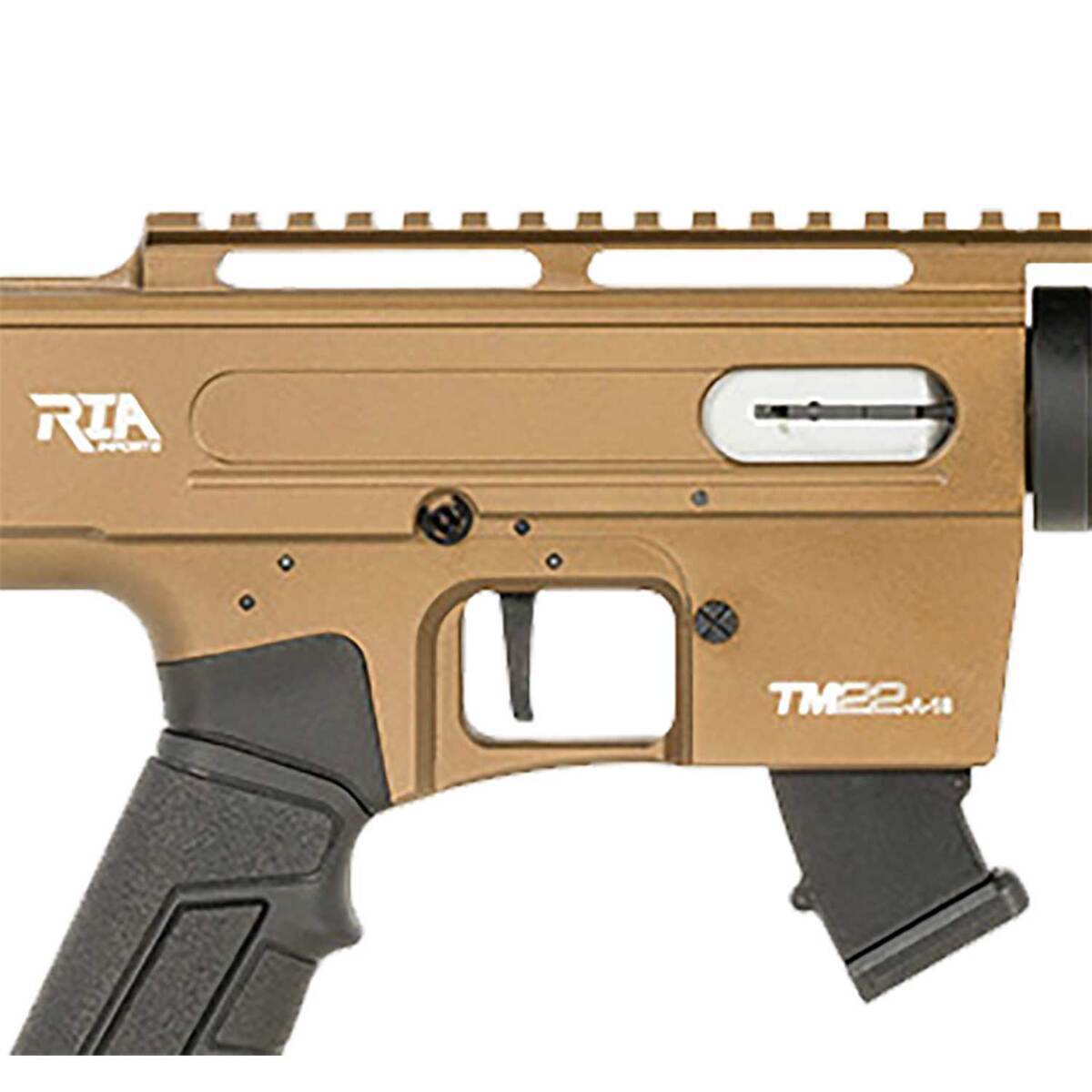 Rock Island Armory TM22 22 Long Rifle 18in Burnt Bronze Anodized Semi