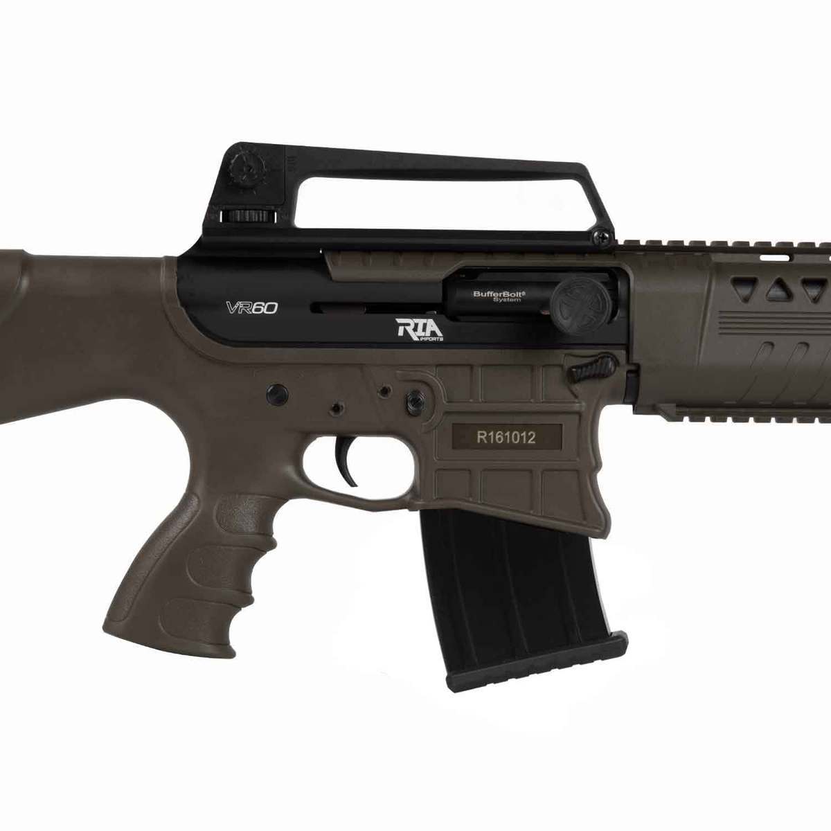 Rock Island VR60 Black/OD Green 12 Gauge 3in Semi Automatic Shotgun