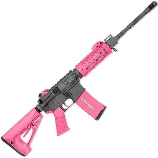 Rock River Arms LAR-15 NSP Carbine Pink/Black Anodized Semi Automatic Modern Sporting Rifle - 30+1 Rounds - Pink image
