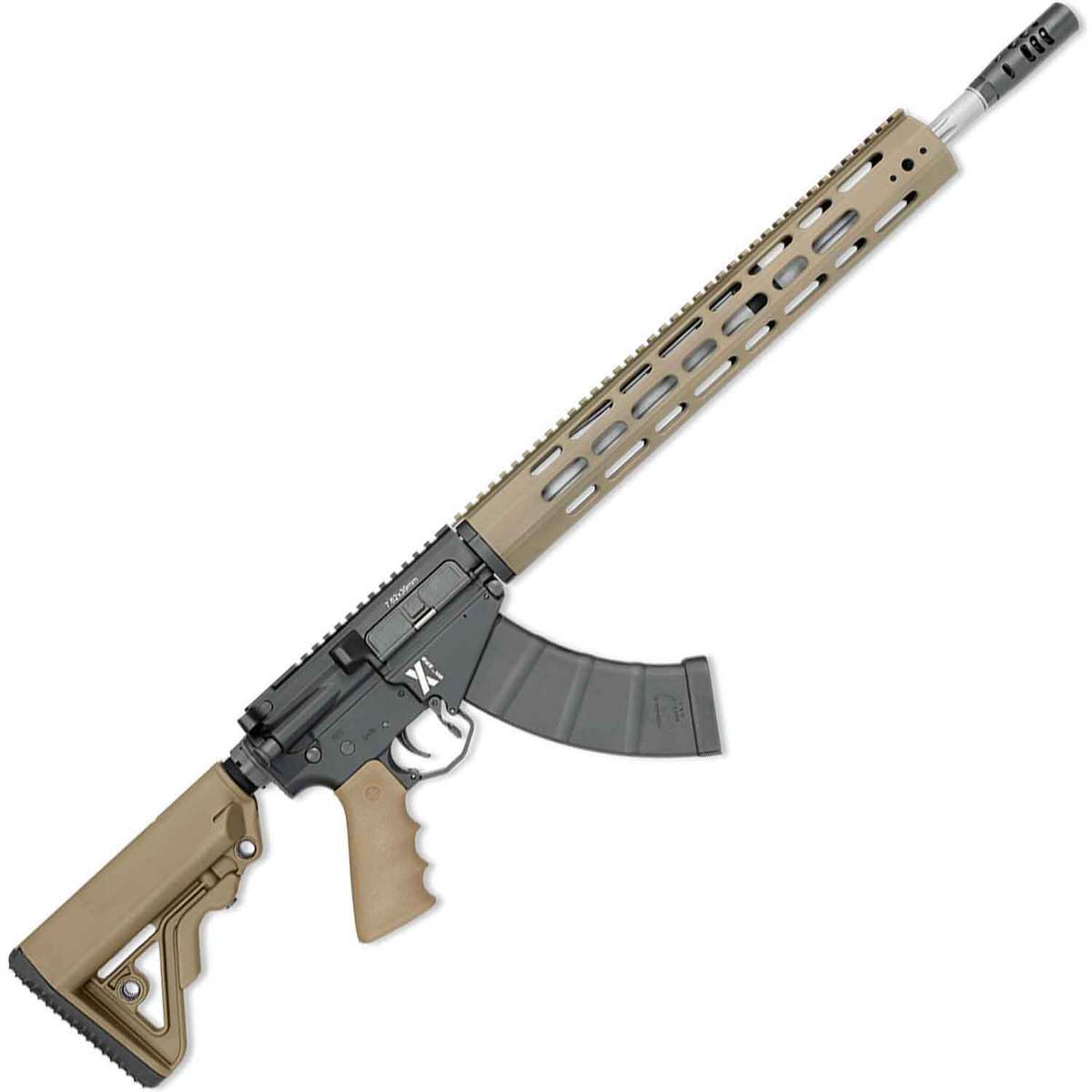 Rock River Arms LAR-47 X-Series X-1 7.62x39mm 18in Black/Tan Semi Automatic Modern Sporting Rifle - 30+1 Rounds Rock River Arms LAR-47 X-Series X-1 7.62x39mm 18in Black/Tan Semi Automatic Modern Sporting Rifle - 30+1 Rounds