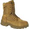 Rocky Men's Alpha Force Composite Toe 8in Work Boots - Coyote Brown - Size 8 - Coyote Brown 8