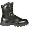 Rocky Men's Alpha Force Zipper Public Service Waterproof 8in Work Boots