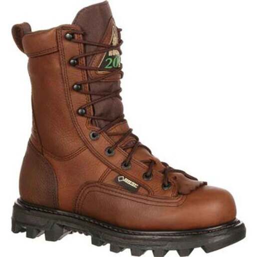 Rocky Men's BearClaw 9in 200g Insulated GTX Waterproof Hunting Boots - Brown 14 - Rocky Boots