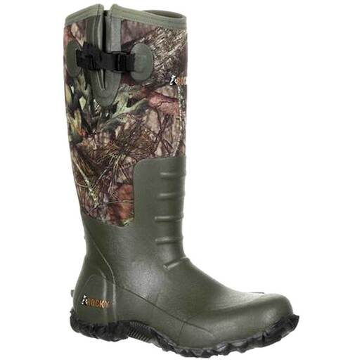 Rocky Men's Core Rubber 16" Insulated Waterproof Hunting Boots - Break Up Country 10