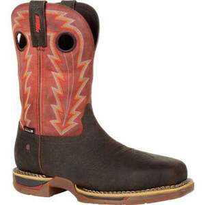 Rocky Men's Long Range Composite Toe Waterproof 11in Western Work Boots