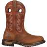 Rocky Men's Original Ride Branson Saddle Roper Waterproof Western Boots