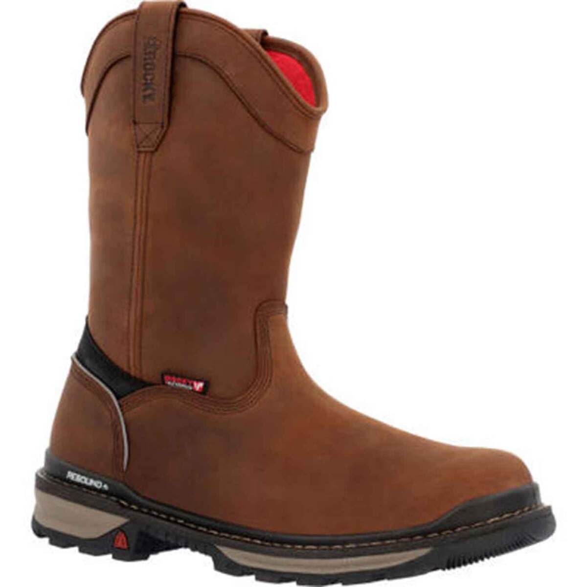 Rocky Men's Rams Horn Soft Toe Waterproof 10in Work Boots Rocky Men's Rams Horn Soft Toe Waterproof 10in Work Boots