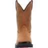 Rocky Men's Rams Horn Composite Toe Waterproof 11in Western Work Boots