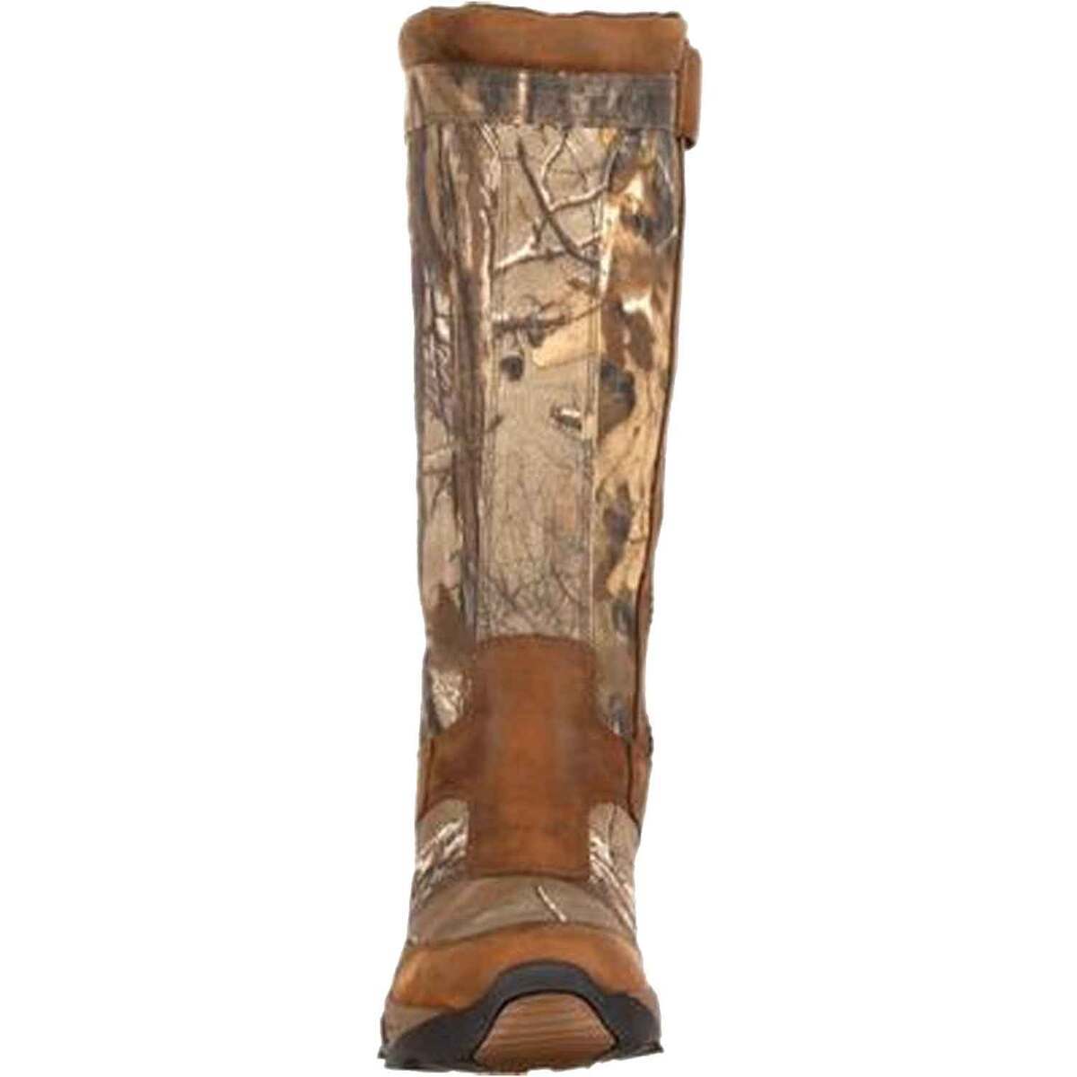 Rocky Men's Retraction Side Zip Waterproof Hunting Snake Boots Rocky Men's Retraction Side Zip Waterproof Hunting Snake Boots