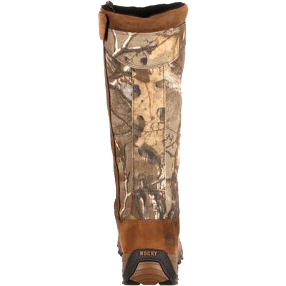 Rocky Men's Retraction Side Zip Waterproof Hunting Snake Boots Rocky Men's Retraction Side Zip Waterproof Hunting Snake Boots