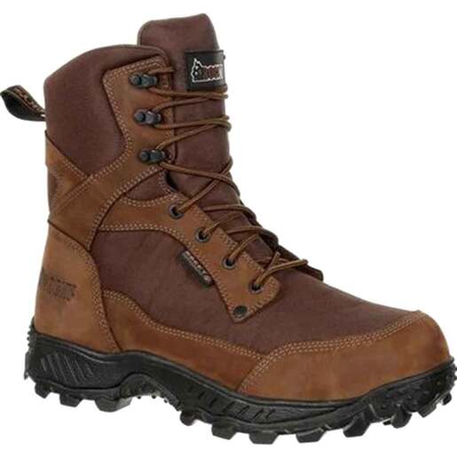 Rocky Men's Ridgetop 8in 600g Insulated Waterproof Hunting Boots - Brown 10 - Rocky Boots