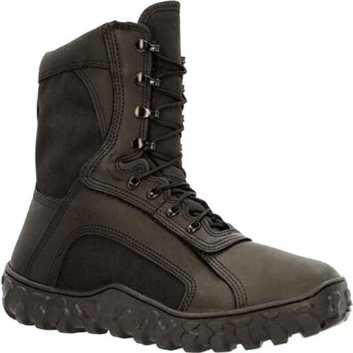 Rocky Men's S2V Military Soft Toe 400g Insulated Waterproof 8in Tactical Boots - Black 10