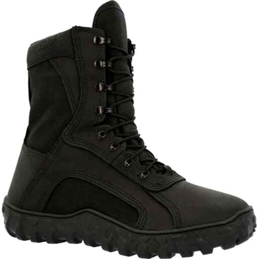 Rocky Men's S2V Military Soft Toe 600g Insulated Waterproof 8in Tactical Boots - Black 10.5 - Rocky Boots