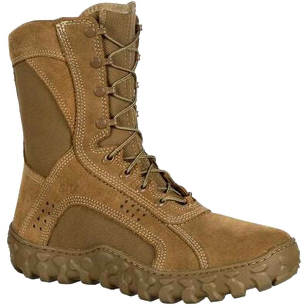 Rocky Men's S2V Military Soft Toe 8in Tactical Boots - Coyote Brown 11.5