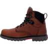 Rocky Men's WorkSmart Composite Toe Waterproof 6in Work Boots - Brown - Size 8 - Brown 8