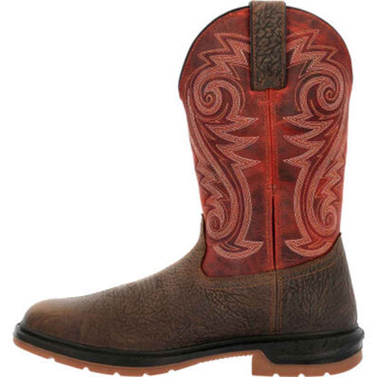 Rocky Men's WorkSmart Composite Toe Waterproof 11in Western Work Boots Rocky Men's WorkSmart Composite Toe Waterproof 11in Western Work Boots