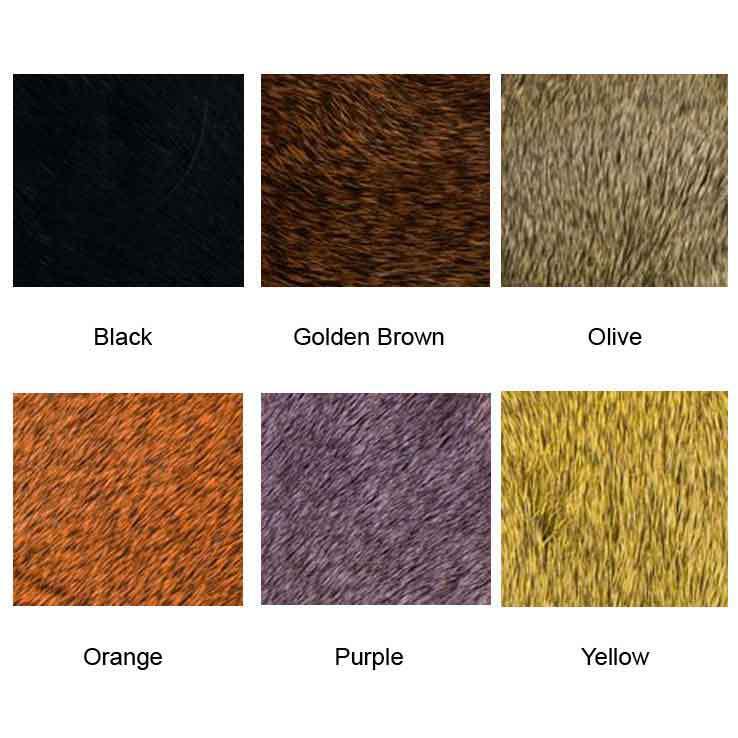 Rocky Mtn Dubbing Deer Hair - Dyed Olive Square 2 1/2 Rocky Mtn Dubbing Deer Hair - Dyed Olive Square 2 1/2