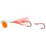 Rocky Mountain Tackle Plankton Super Squid Rigged Squid - Double Glow Orange, 1-1/4in