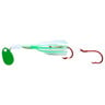 Rocky Mountain Tackle Plankton Super Squid Rigged Squid - UV Green, 1-1/4in - UV Green