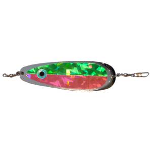 Rocky Mountain Tackle Signature Dodger - Lime and Pink, 4-1/4in