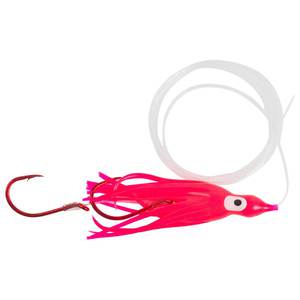 Rocky Mountain Tackle Signature Squid Rigged Hoochie/Squid - Double Glow Pink, 1-1/2in