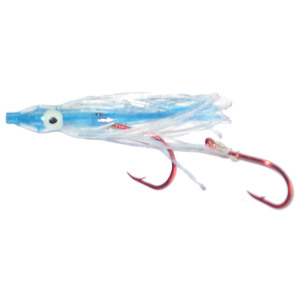 Rocky Mountain Tackle Signature Squid Rigged Hoochie/Squid - UV Blue Haze, 1-1/2in