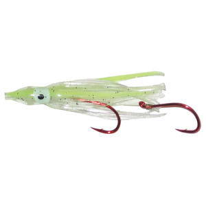 Rocky Mountain Tackle Signature Squid Rigged Hoochie/Squid - UV Chart Haze, 1-1/2in