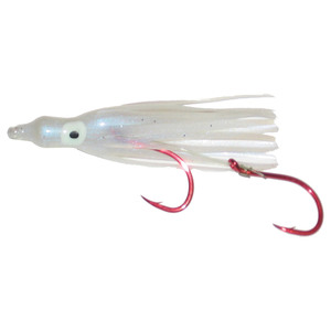 Rocky Mountain Tackle Signature Squid Rigged Hoochie/Squid - UV Pearlescent, 1-1/2in
