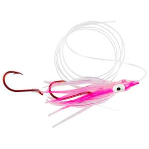 Rocky Mountain Tackle Signature Squid Rigged Hoochie/Squid - UV Pink Haze, 1-1/2in